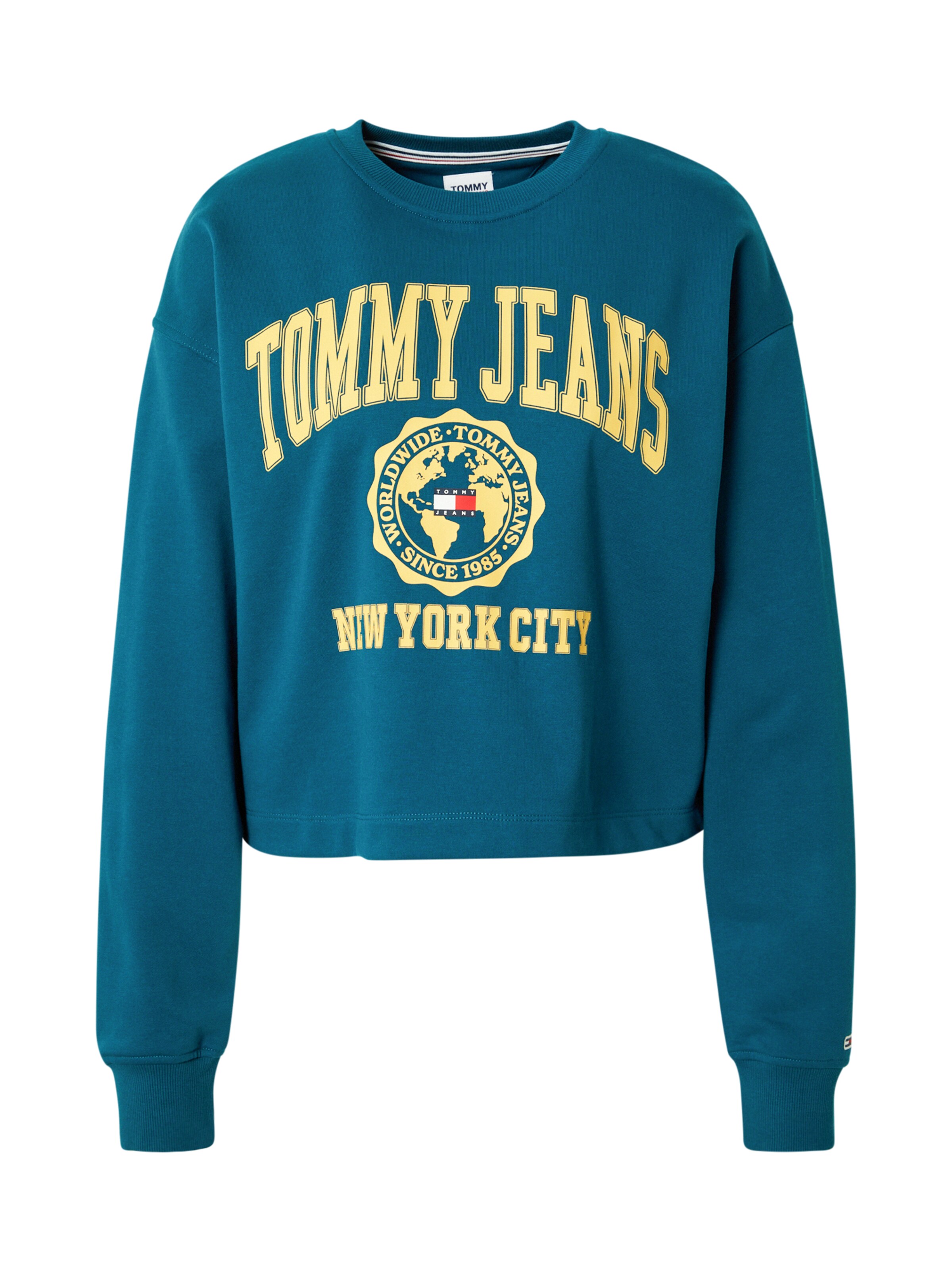 Tommy Jeans - Sweatshirt em azul: frente