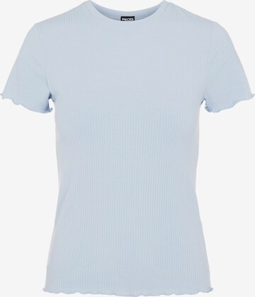 T-shirt 'NICCA' PIECES en bleu : devant