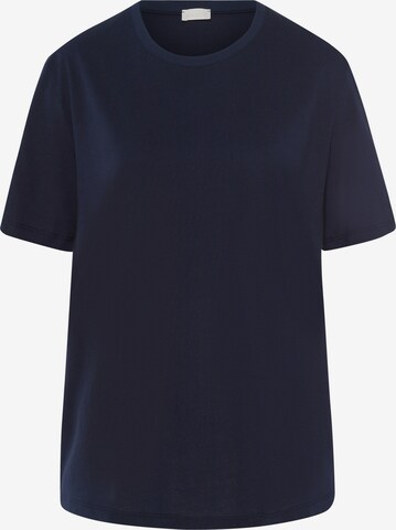 Hanro T-Shirt ' Natural Shirt ' in Blau: predná strana