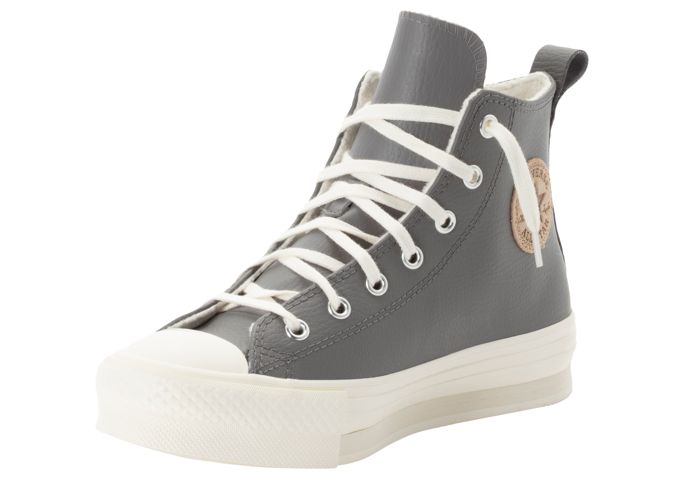 CONVERSE High-Top Sneakers in Grey: front