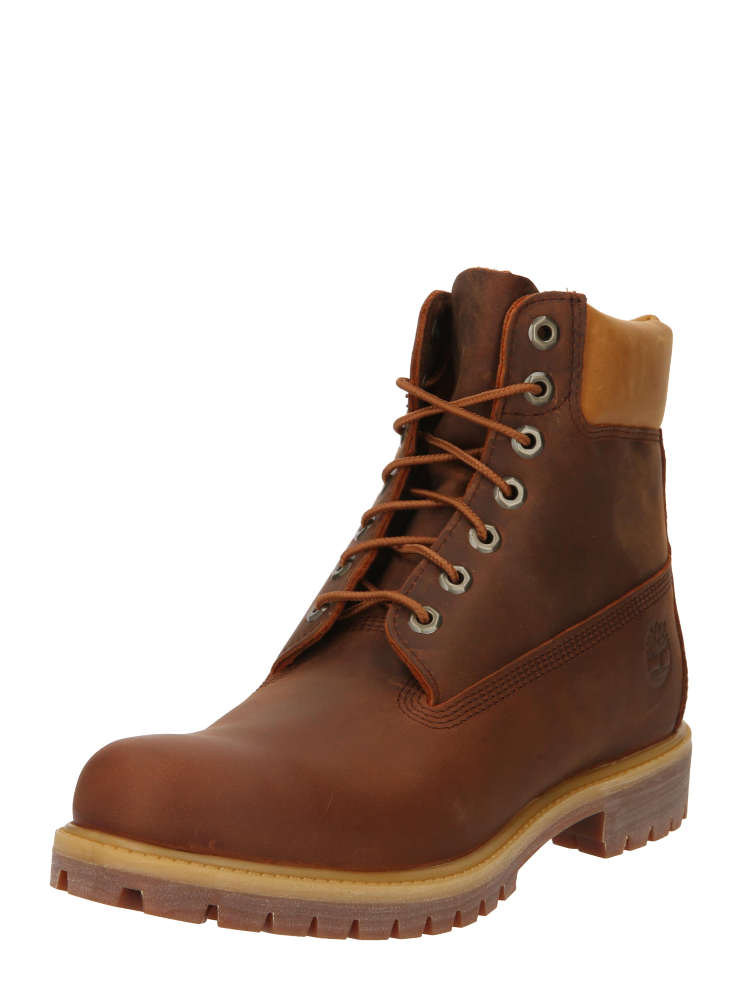 TIMBERLAND Lace-up boots '6in Premium' in Brown: front