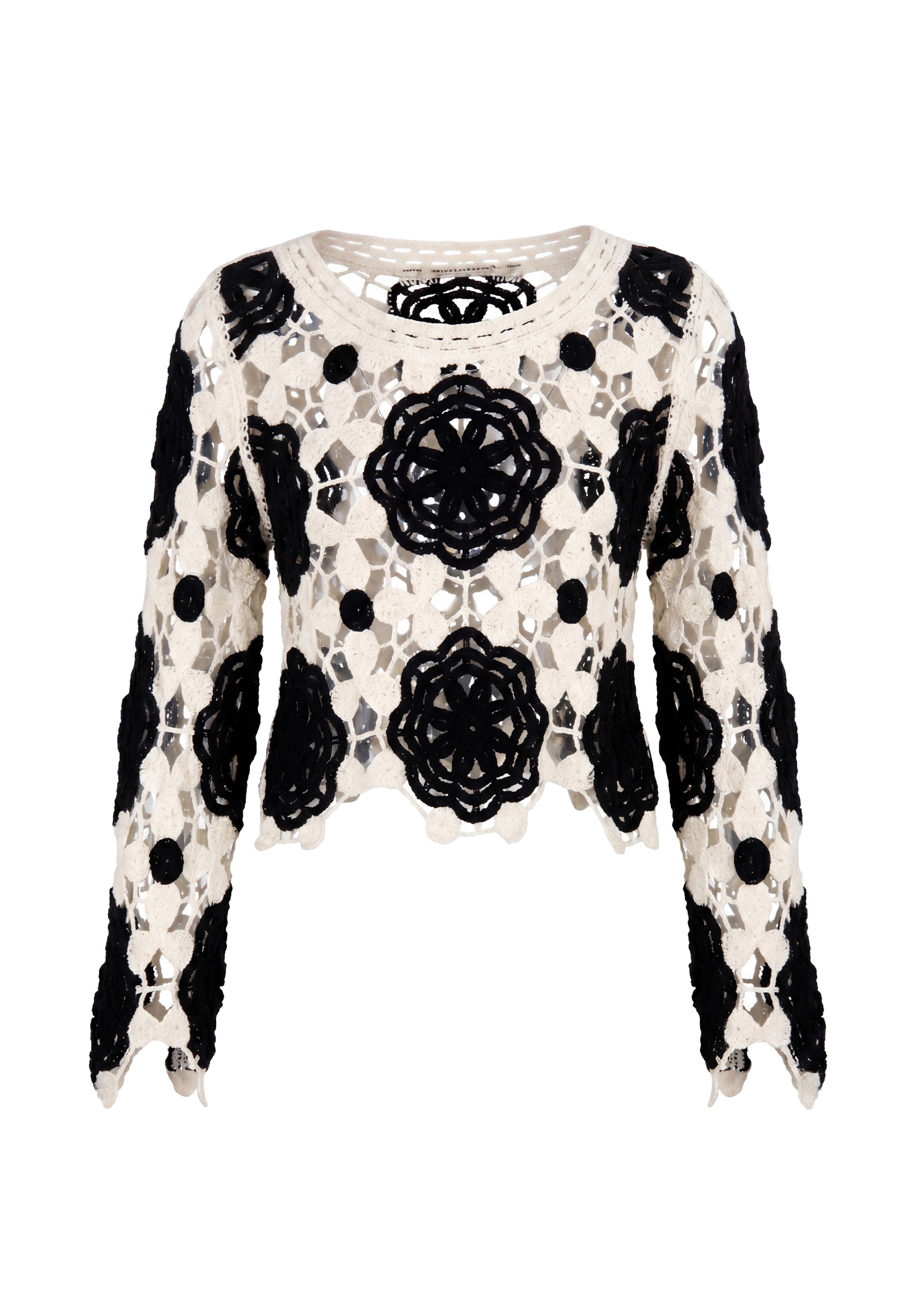 Pull-over IZIA en noir : devant