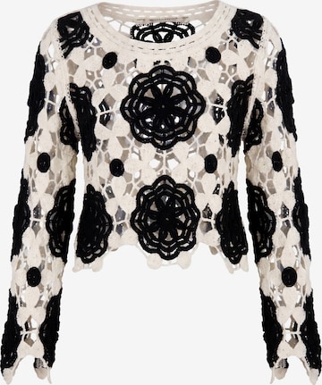 Pull-over IZIA en noir : devant