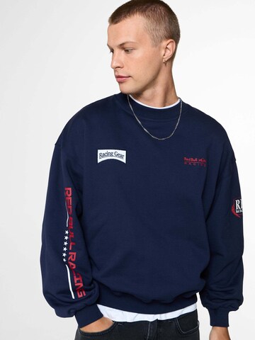 Sweat-shirt 'Speed' Red Bull Racing x Pepe Jeans en bleu : devant