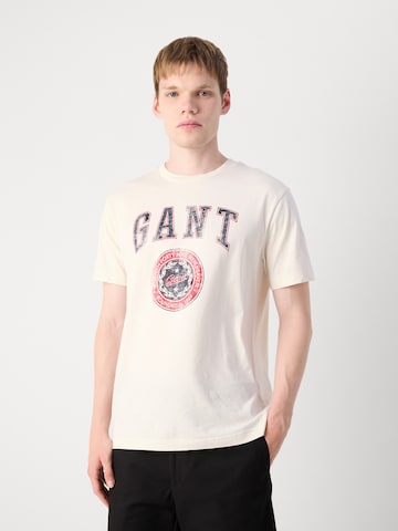 GANT - Camisa em bege: frente