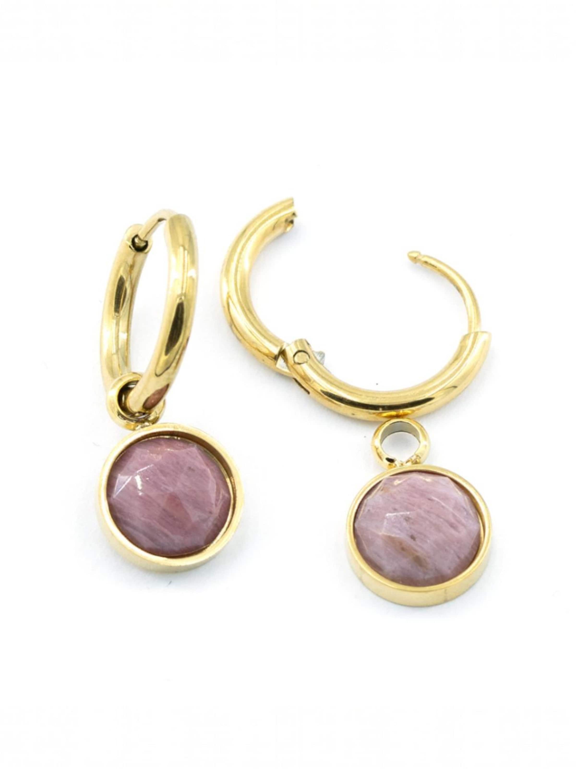 Sergio Engel Earrings in Red: front