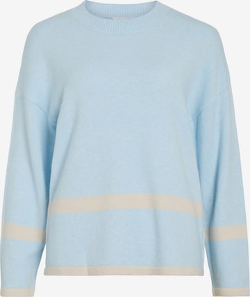 VILA Pullover 'VIRIL' in Blau: Vorderseite