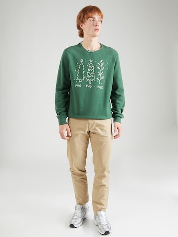 BLEND - Sweatshirt em verde