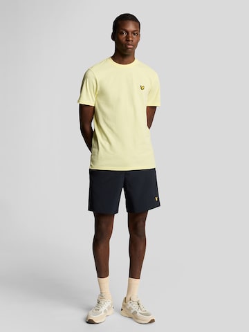 Lyle & Scott Regular Broek in Blauw