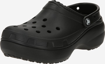 Crocs Puukengät & Crocks-jalkineet 'Classic' värissä musta: edessä