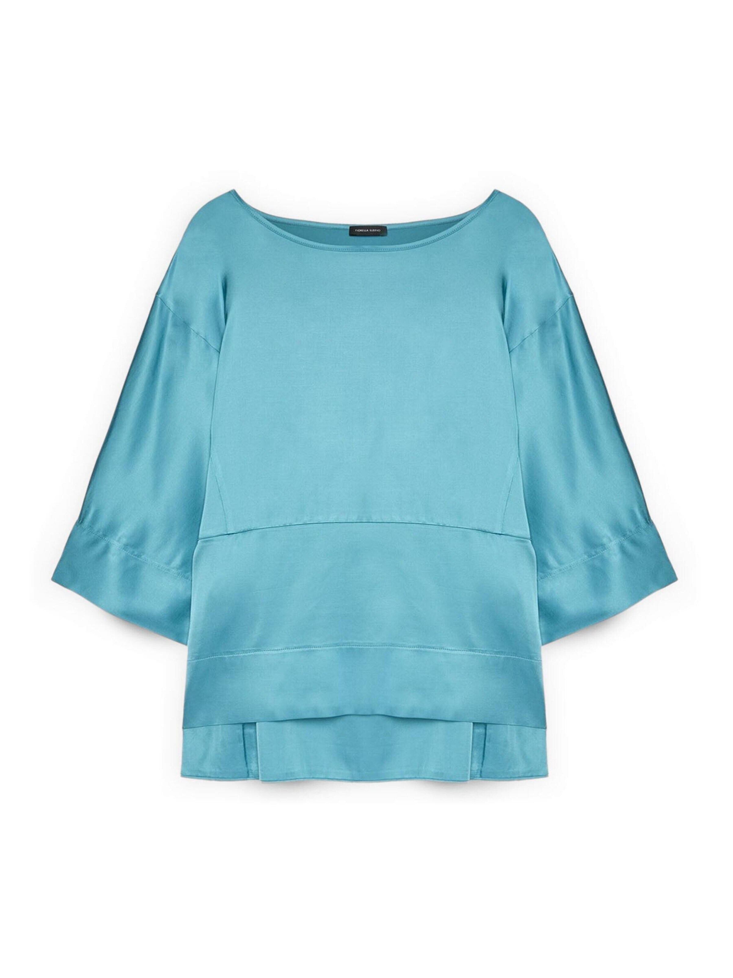 Fiorella Rubino - Blusa en azul: frente