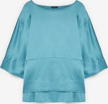 Fiorella Rubino - Blusa en azul: frente