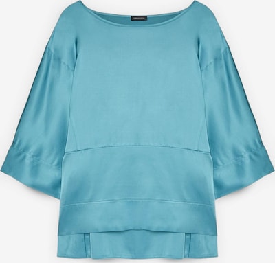 Fiorella Rubino Bluse in L-XL in blau, Produktansicht
