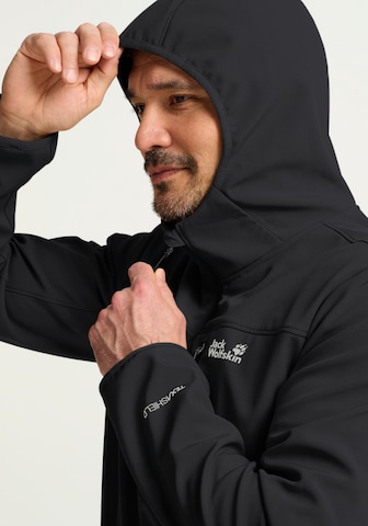 JACK WOLFSKIN Флисовая куртка в Черный