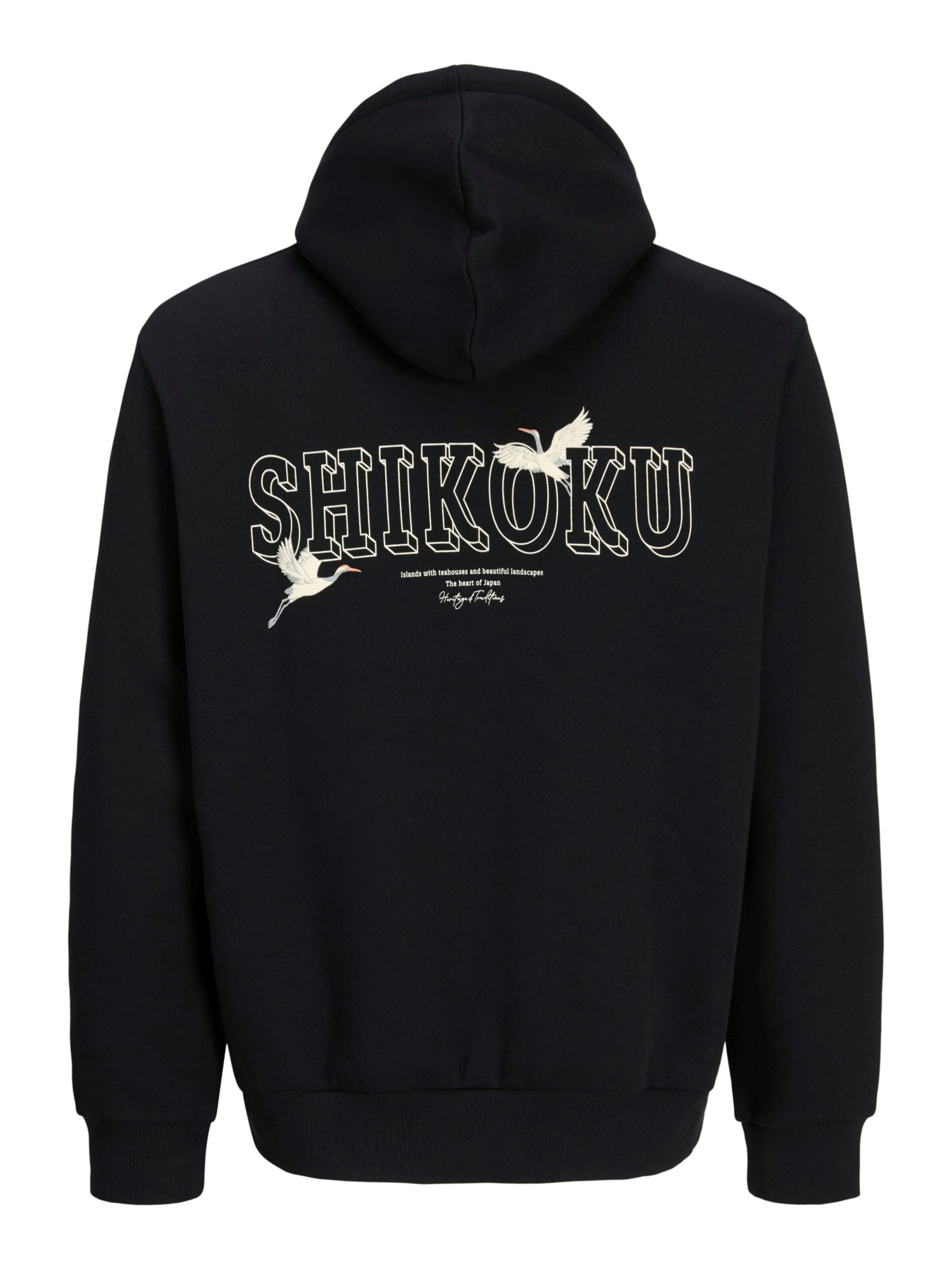 Felpa 'Kenji' di JACK & JONES in nero