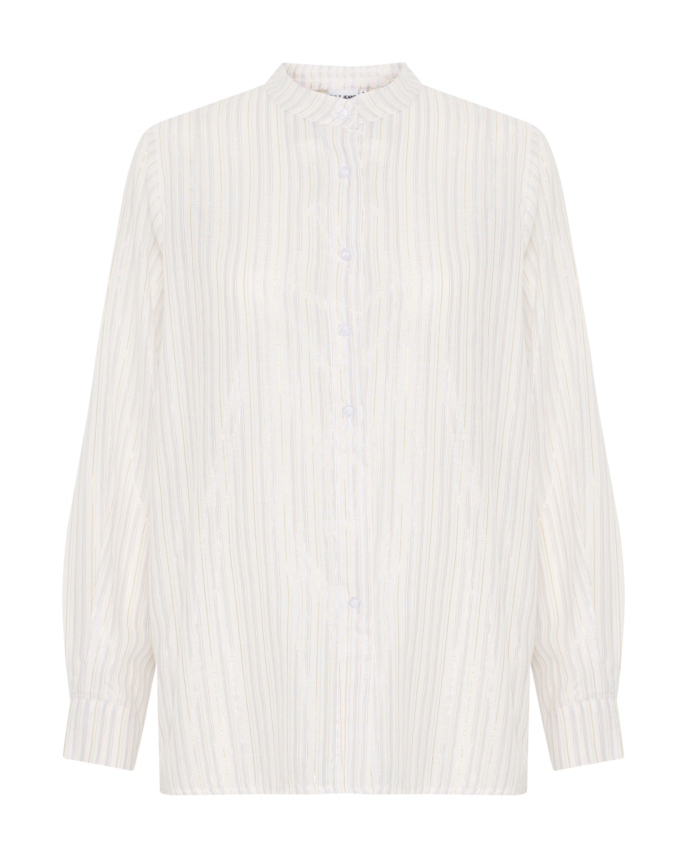 Pulz Blouse 'NIKKI' in Wit: voorkant