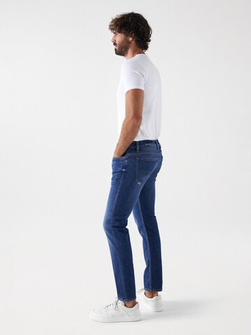 Coupe slim Jean Salsa Jeans en bleu