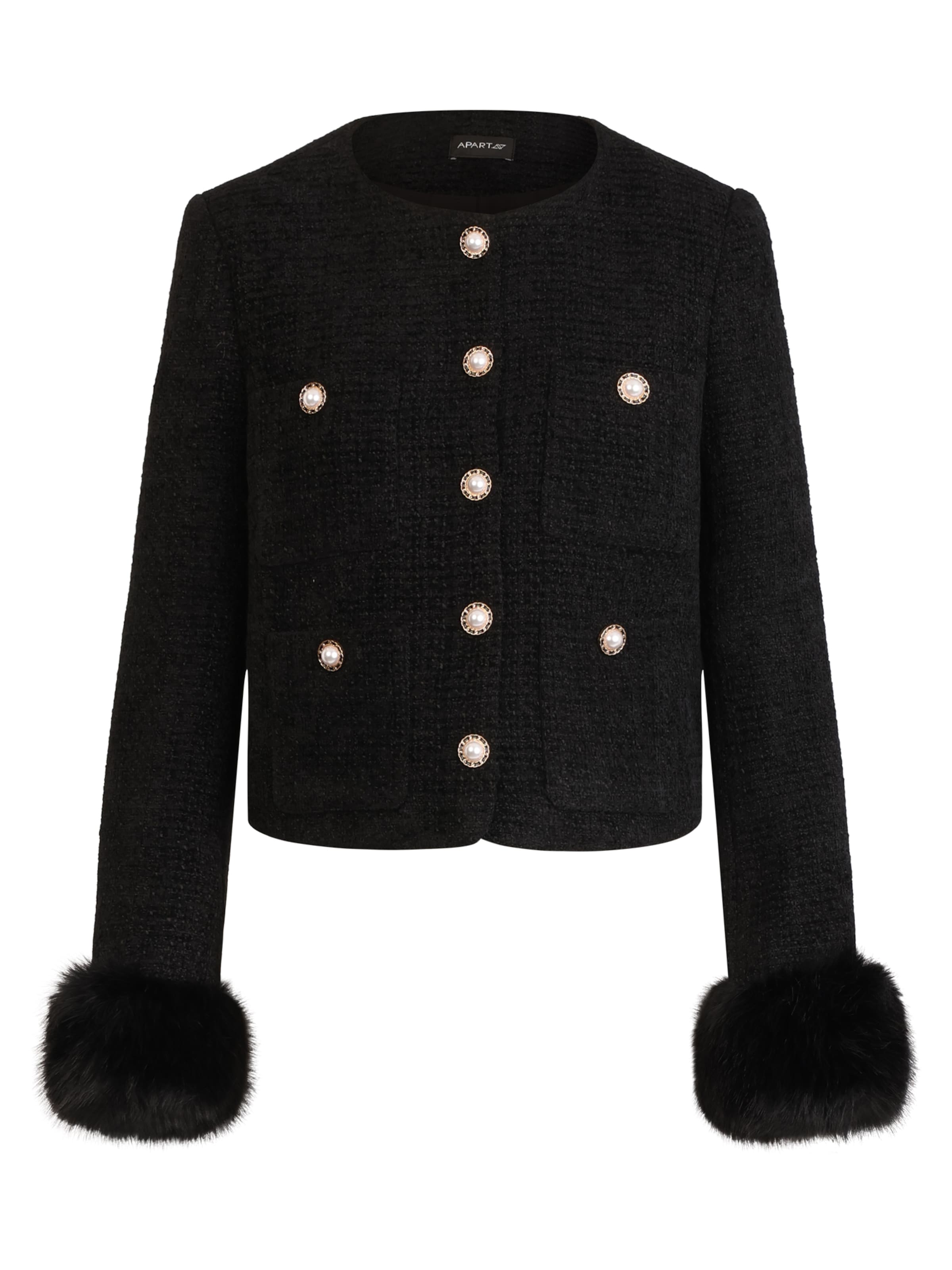 APART Blazer in Black: front
