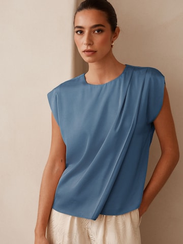 Next - Blusa en azul: frente