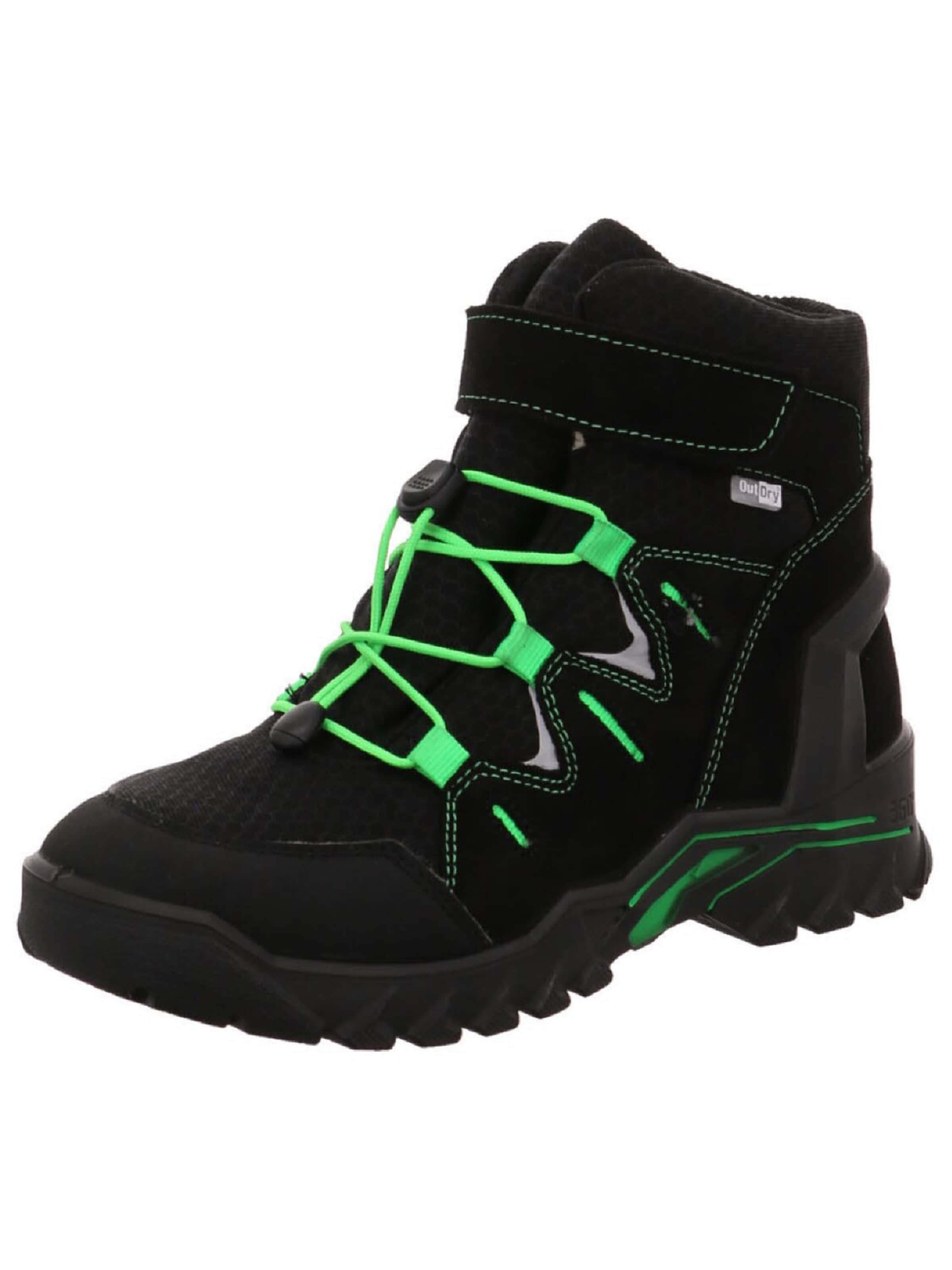 RICOSTA Bottes 'Schnürboot Jungen 66 9620200/092 Echtleder in schwarz' en 30 en noir, Vue avec produit