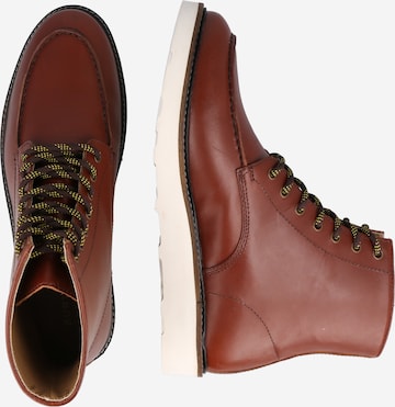 BURTON MENSWEAR LONDON Lace-Up Boots in Brown