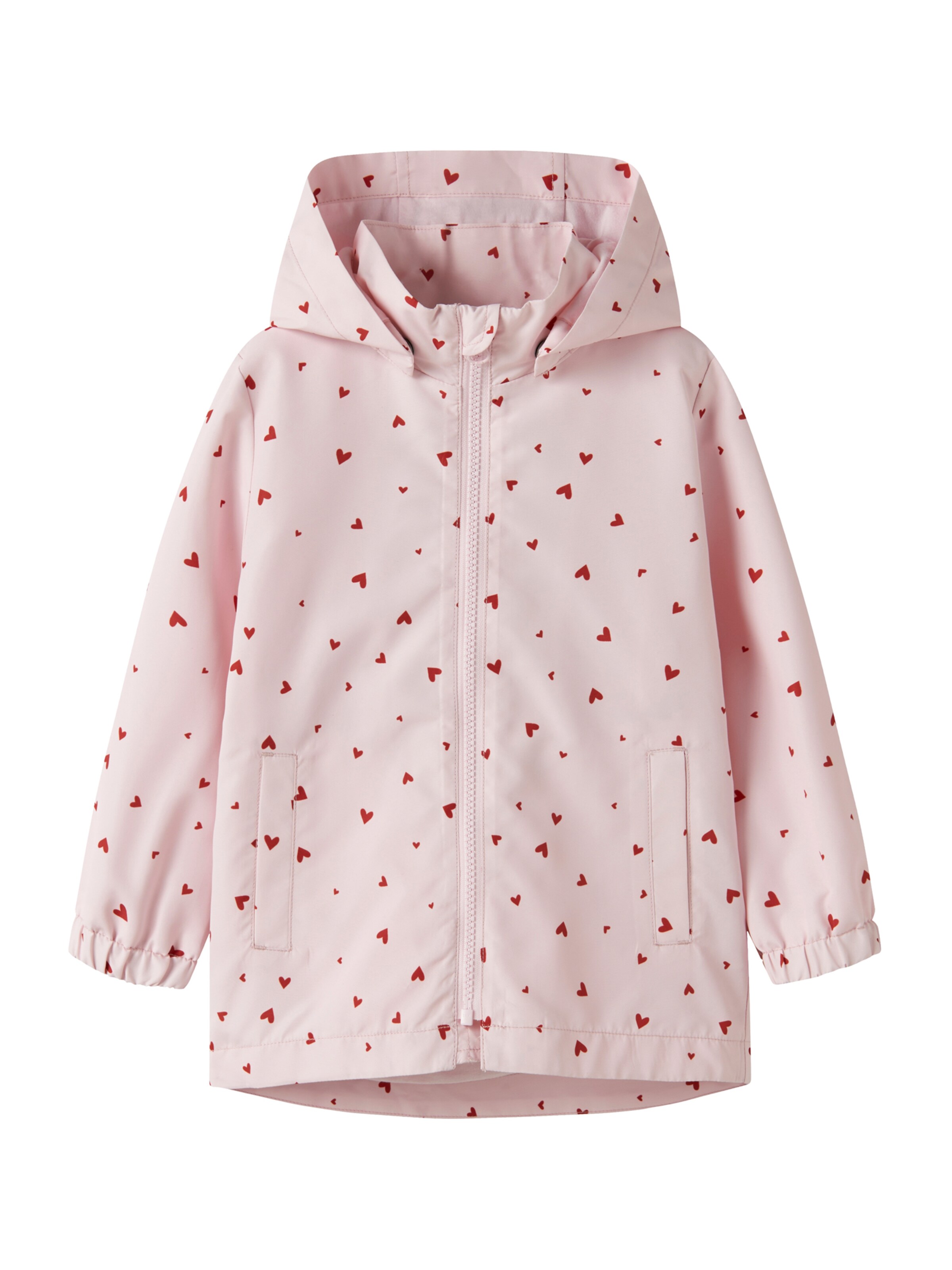 NAME IT Kurtka przejściowa 'NMFMAXI' w kolorze różowy: przód