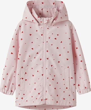 NAME IT Kurtka przejściowa 'NMFMAXI' w kolorze różowy: przód