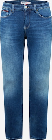 Coupe slim Jean 'Scanton' Tommy Jeans en bleu : devant