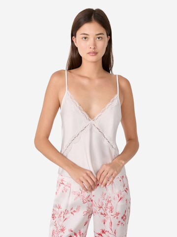 ETAM Pajama Shirt in Beige: front