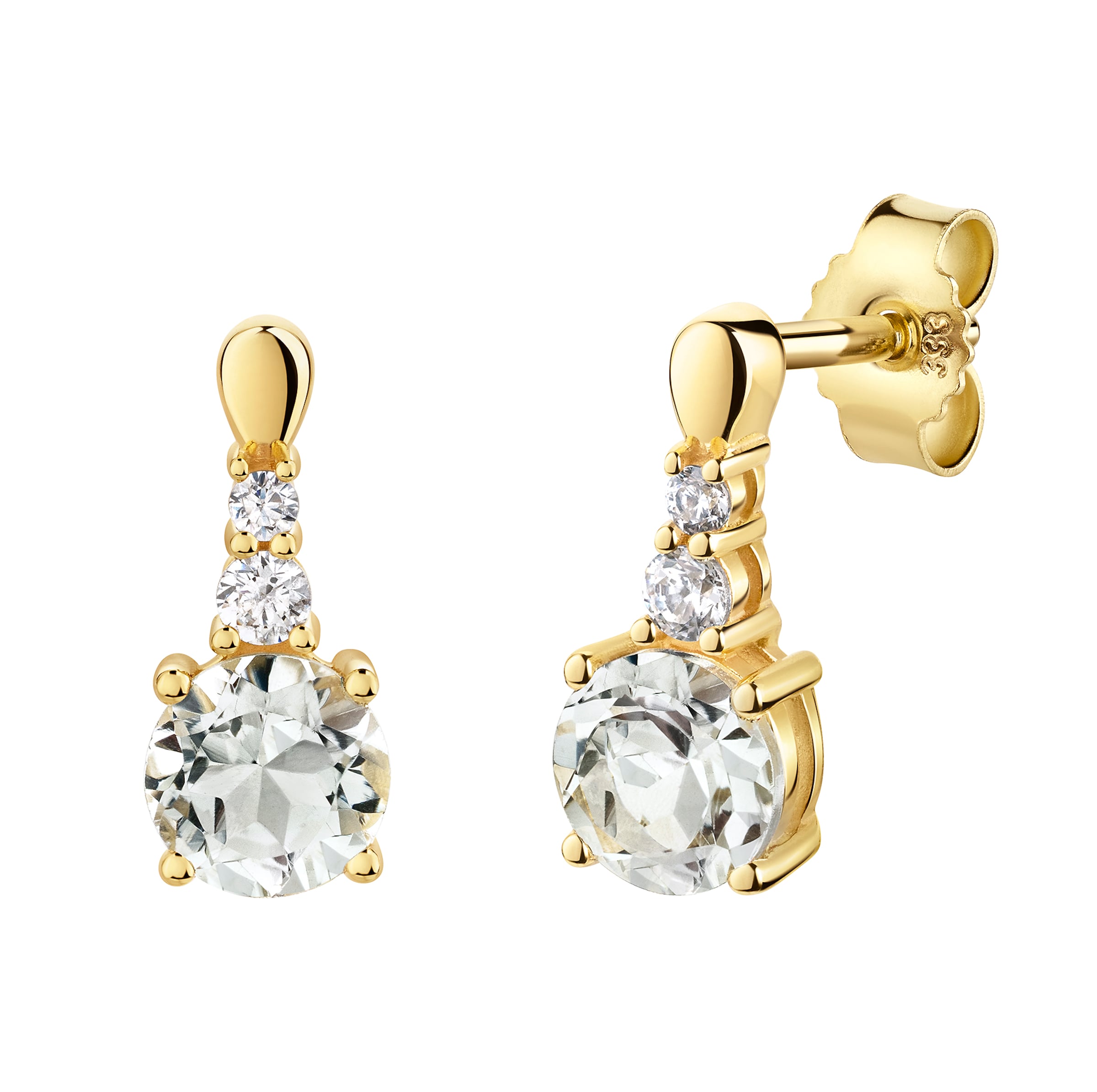 FIRETTI Earrings in Gold: front