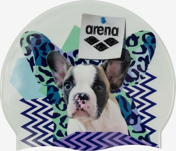 ARENA Swimming Cap 'HD CAP' in White: front