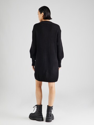 melns Calvin Klein Jeans Adīta kleita
