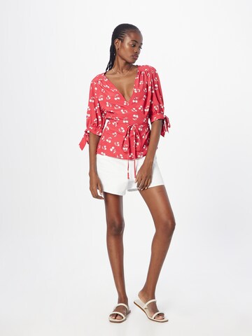 Dorothy Perkins Bluse in Rot