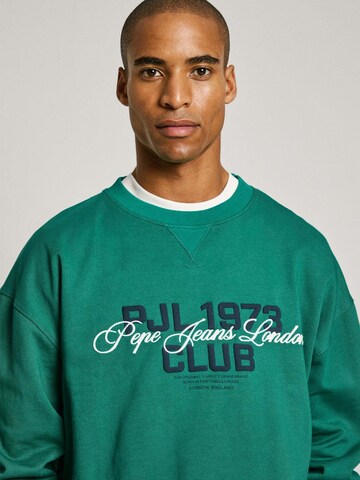 Pepe Jeans Sweatshirt 'Talbot' in Grün
