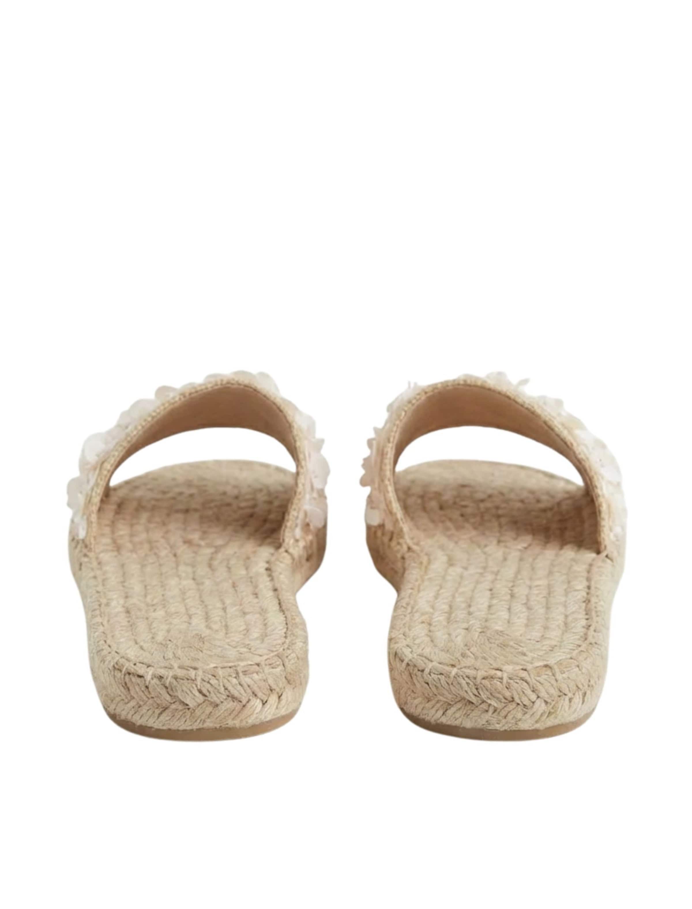 Mule South Beach en beige