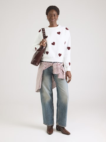 Hailys Sweatshirt in White