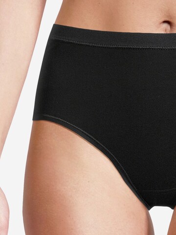 CON-TA Slip 'Feinripp' in Black
