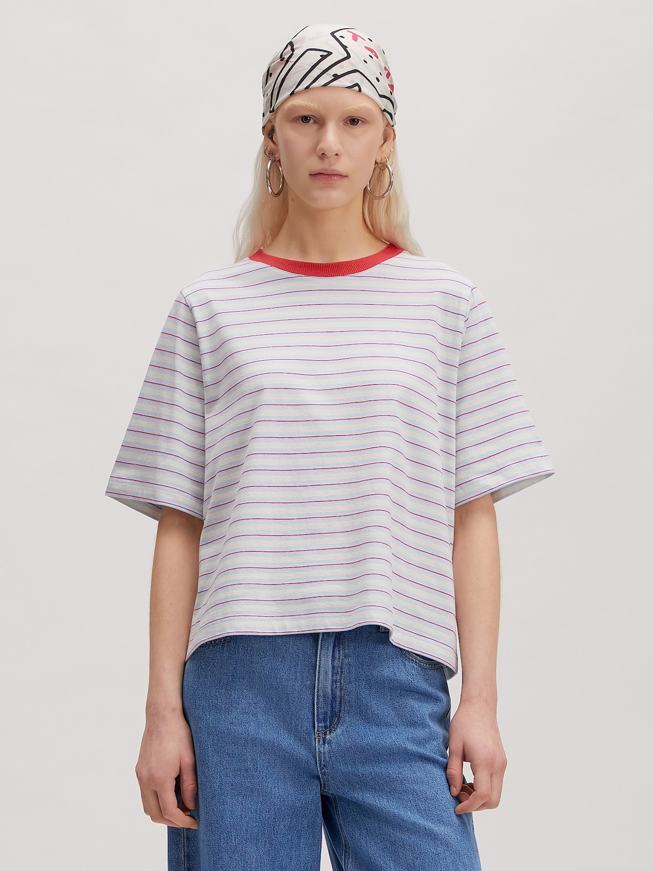 EDITED Shirt 'Nola' Blauw