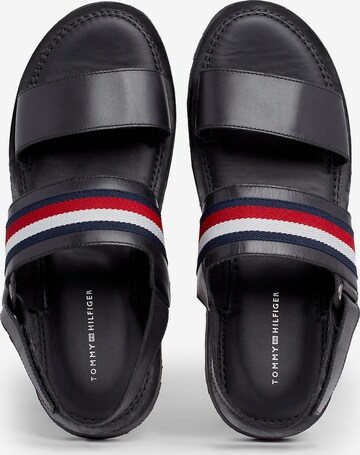 TOMMY HILFIGER Sandals in Black