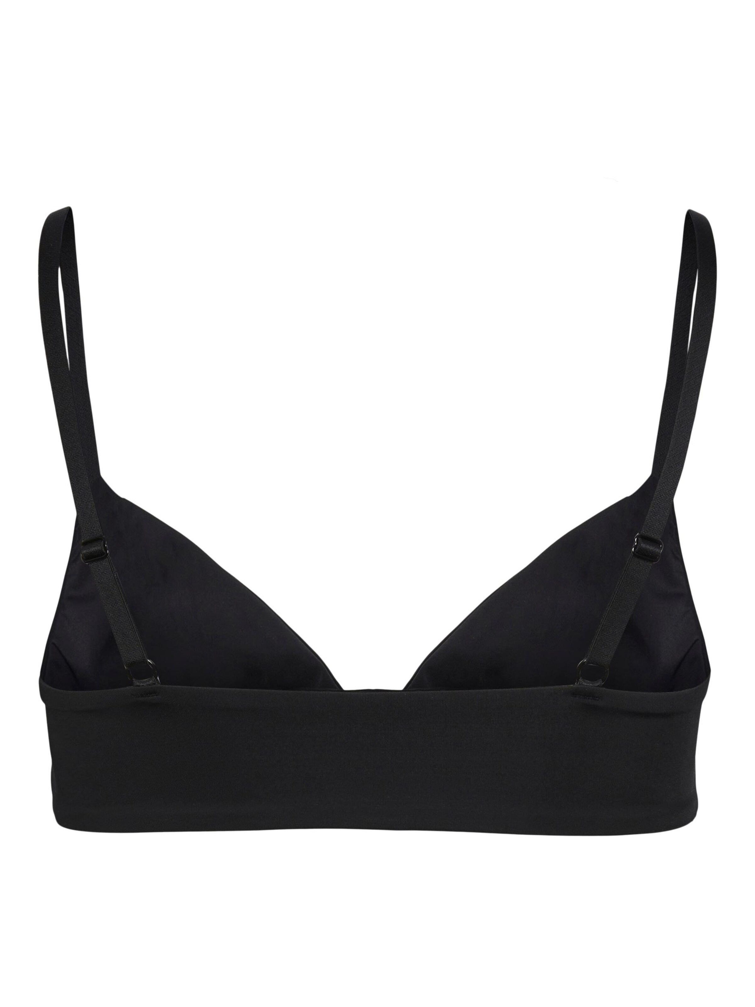 T-shirt Reggiseno 'Namee' di PIECES in nero
