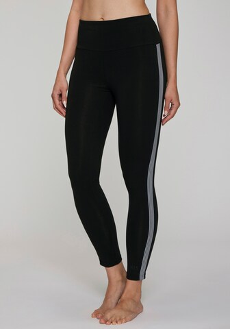 H.I.S Skinny Leggings in Black: front