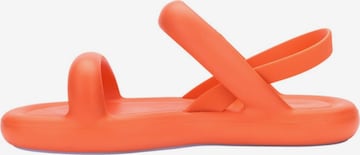 MELISSA Sandale 'Free' in Orange: Vorderseite