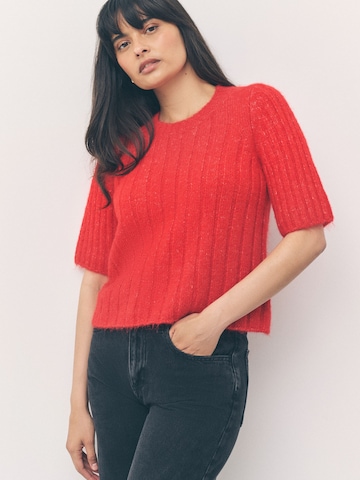 Next Sweater in Red: front