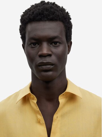 Adolfo Dominguez Klasický střih Košile – žlutá