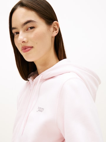 Tommy Jeans - Sudadera con cremallera en rosa