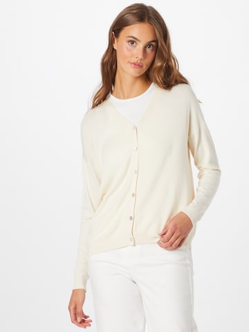 ZABAIONE Strikkejakke 'Lexi' i beige: forside