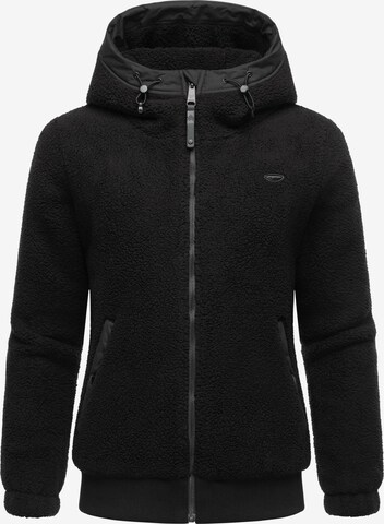 Ragwear Between-Season Jacket 'Cousy' in Black: front