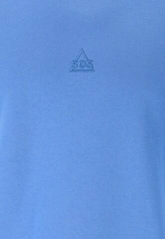 SOS Sweatshirt 'Bovec' in Blau