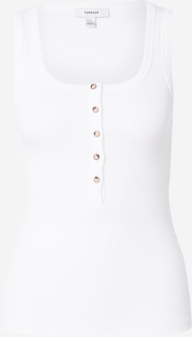 Top 'ELLA' di TOPSHOP in bianco: frontale