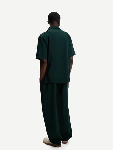 Coupe regular Chemise Bershka en vert